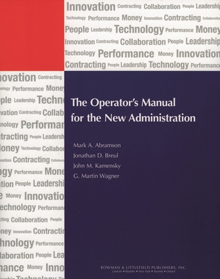 Operator's Manual for the New Administration 0742563294 Book Cover