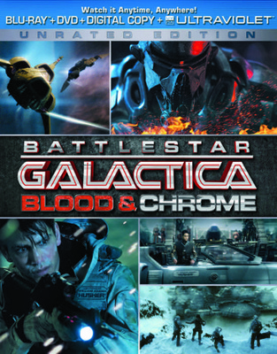 Battlestar Galactica: Blood & Chrome B00A3718IS Book Cover