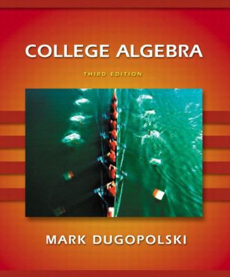 College Algebra 0201755262 Book Cover