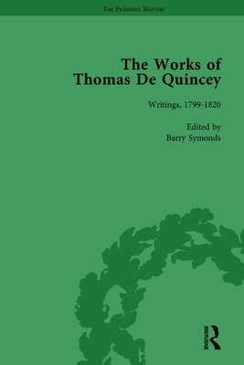 The Works of Thomas de Quincey (Set) 1851960546 Book Cover