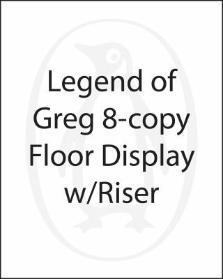 Hardcover Legend of Greg 8-Copy Floor Display W/ Riser Book