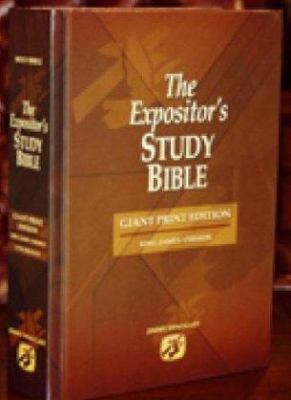 The Expositor's Study Bible - Giant Print 097695303X Book Cover