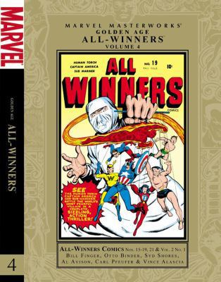 Marvel Masterworks Presents Golden Age All-winn... 0785133593 Book Cover