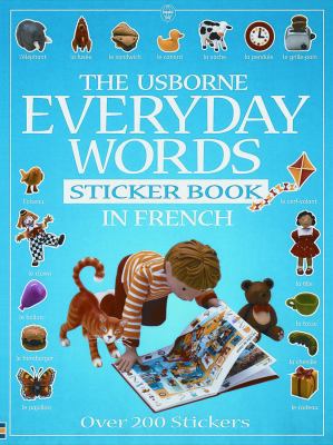 Everyday Words Sticker Book [French] 074604237X Book Cover