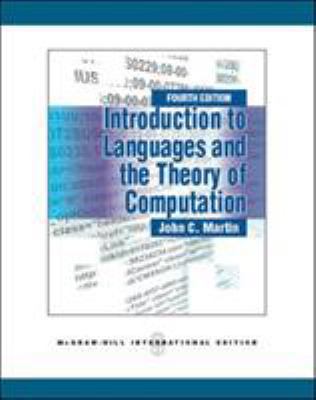 Introduction to Languages and the Theory of Com... 0071289429 Book Cover