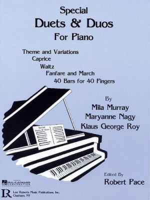 Special Duets & Duos for Pianos 0634080490 Book Cover