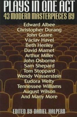 Plays in One Act 1567311644 Book Cover