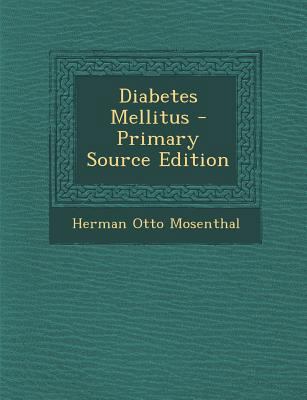 Diabetes Mellitus 1289609896 Book Cover