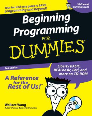Beginning Programming for Dummies [With CDROM] 0764508350 Book Cover