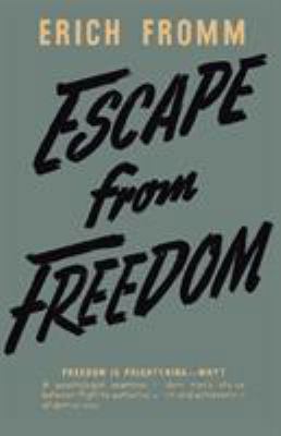 Escape from Freedom 4871879151 Book Cover