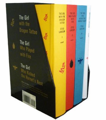 Stieg Larsson's Millennium Trilogy Deluxe Box S... 0307595579 Book Cover