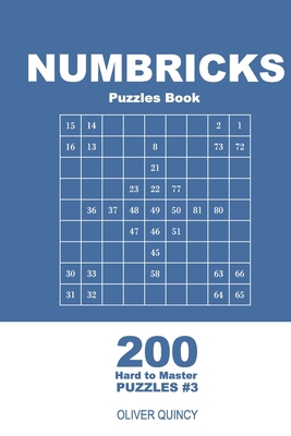 Numbricks Puzzles Book - 200 Hard to Master Puz... 1719433828 Book Cover