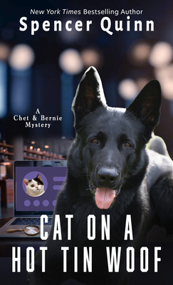 Cat on a Hot Tin Woof [Large Print] 1420538861 Book Cover