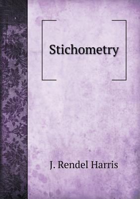 Stichometry 5518467729 Book Cover