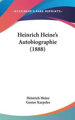 Heinrich Heine's Autobiographie (1888) [German] 1120391660 Book Cover