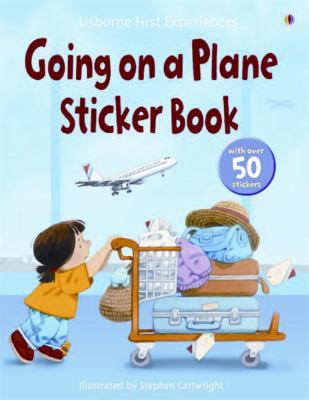 Going on a Plane Sticker Book 0794521800 Book Cover