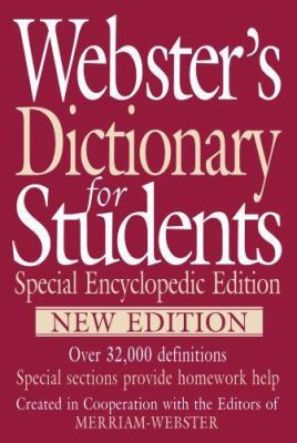 Webster's Dictionary for Students 1596950242 Book Cover