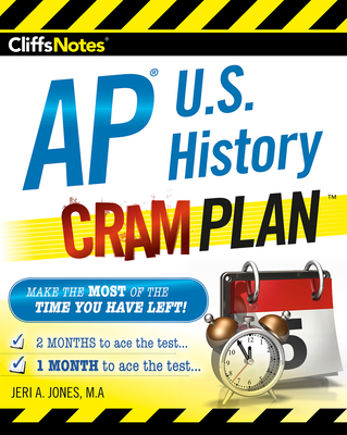 CliffsNotes AP U.S. History Cram Plan: CliffsNo... 0544915046 Book Cover