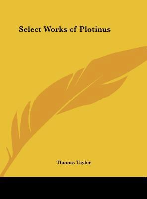 Select Works of Plotinus 1161352619 Book Cover