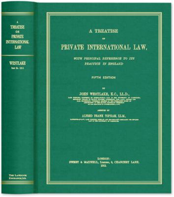 A Treatise on Private International Law: With P... 1584778474 Book Cover