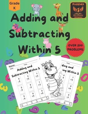 Adding and Subtracting Within 5 B0D2W4CH5N Book Cover