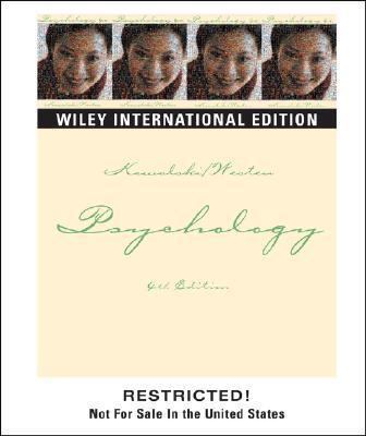 Psychology: Brain, Behavior and Culture 047165244X Book Cover