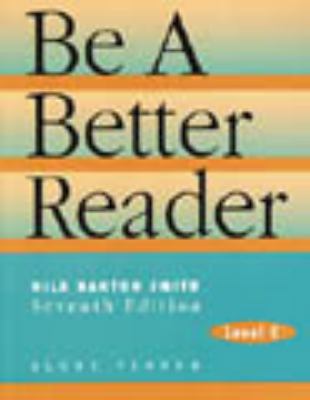 Be a Better Reader, Level C 0835919226 Book Cover