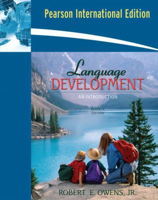 Language Development an Introduction 7th Editio... 020553483X Book Cover