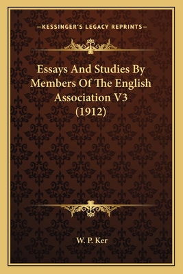 Essays And Studies By Members Of The English As... 1164058916 Book Cover