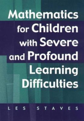 Mathematics for Children with Severe and Profou... 1853466956 Book Cover