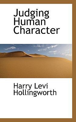 Judging Human Character 1115585967 Book Cover