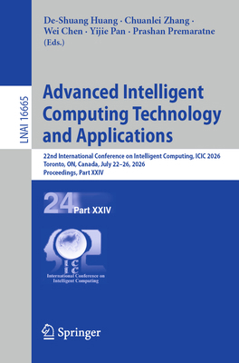 Advanced Intelligent Computing Technology and A... 9819234344 Book Cover