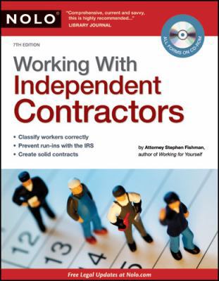 Working With Independent Contractors 1413313981 Book Cover