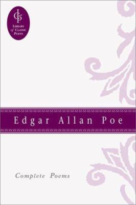 Edgar Allan Poe: Complete Poems B0027NJZBI Book Cover