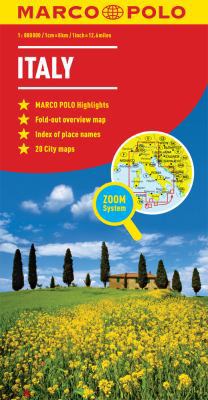 Italy Marco Polo Map 3829767250 Book Cover