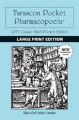 Large Print: Tarascon Pocket Pharmacopoeia 2015... [Large Print] 128409961X Book Cover