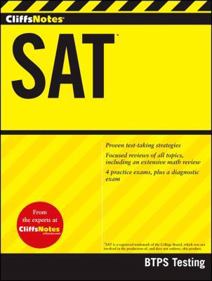 CliffsNotes SAT 1118057589 Book Cover