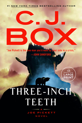 Three-Inch Teeth [Large Print] 0593862333 Book Cover