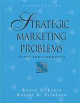Strategic Marketing Problems 0136328601 Book Cover