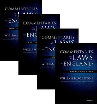 The Oxford Edition of Blackstone's: Commentarie... 0199600988 Book Cover