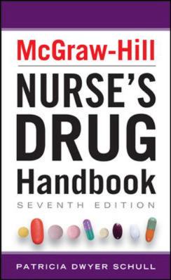 McGraw-Hill Nurse's Drug Handbook 0071799427 Book Cover