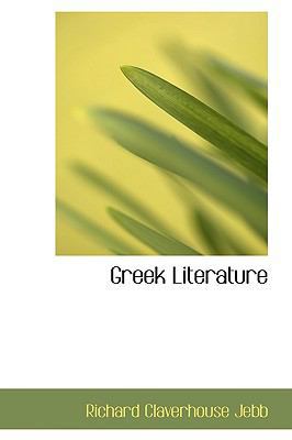 Greek Literature 0554730987 Book Cover