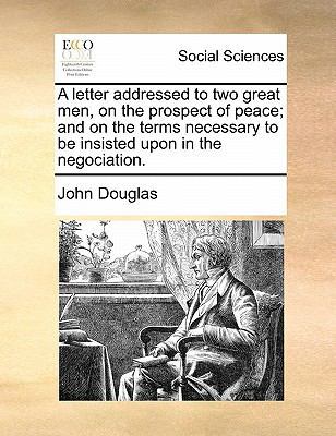 A Letter Addressed to Two Great Men, on the Pro... 1170865690 Book Cover