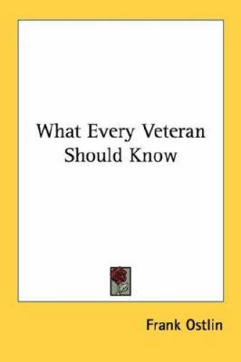 What Every Veteran Should Know 0548387915 Book Cover