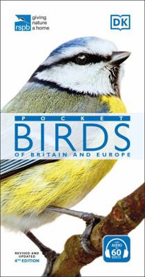 RSPB Pocket Birds of Britain and Europe 0241257220 Book Cover