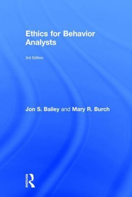 Ethics for Behavior Analysts 1138949191 Book Cover