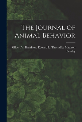 The Journal of Animal Behavior 1018288619 Book Cover