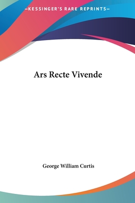 Ars Recte Vivende [Latin] 1161422307 Book Cover