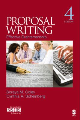 Proposal Writing: Effective Grantsmanship 1412988993 Book Cover