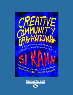Creative Community Organizing: A Guide for Rabb... [Large Print] 1459626060 Book Cover
